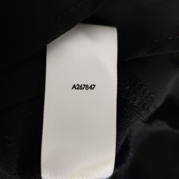 LOGO Lounge by Lori Goldstein Womens Top Small French Terry Tiered Chiffon Trim - Picture 9 of 9